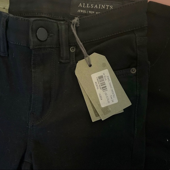 NWT! All Saints ‘Jewel’ Midrise Skinny Jeans// Size 24 - Picture 3 of 5